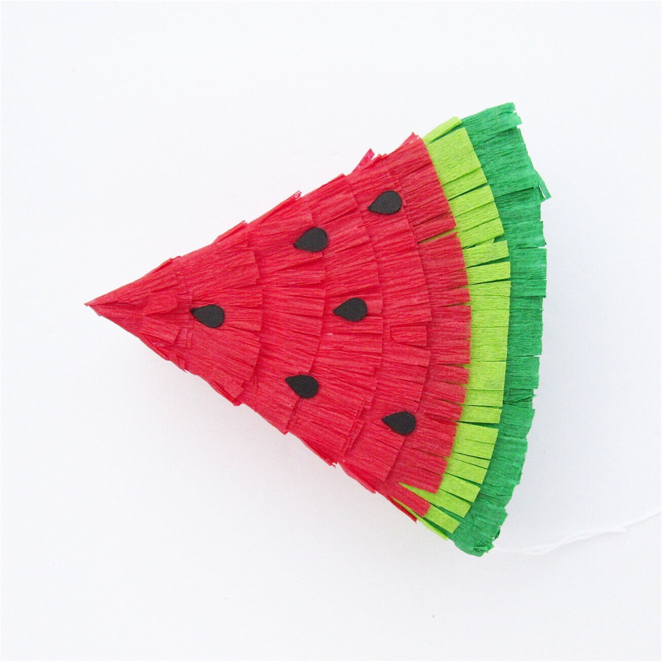 Watermelon Mini Pinata, Set of 4 Party Favors