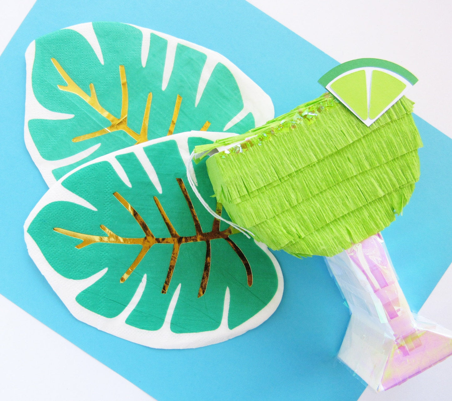 Margarita Mini Pinata, Set of 4 Party Favors