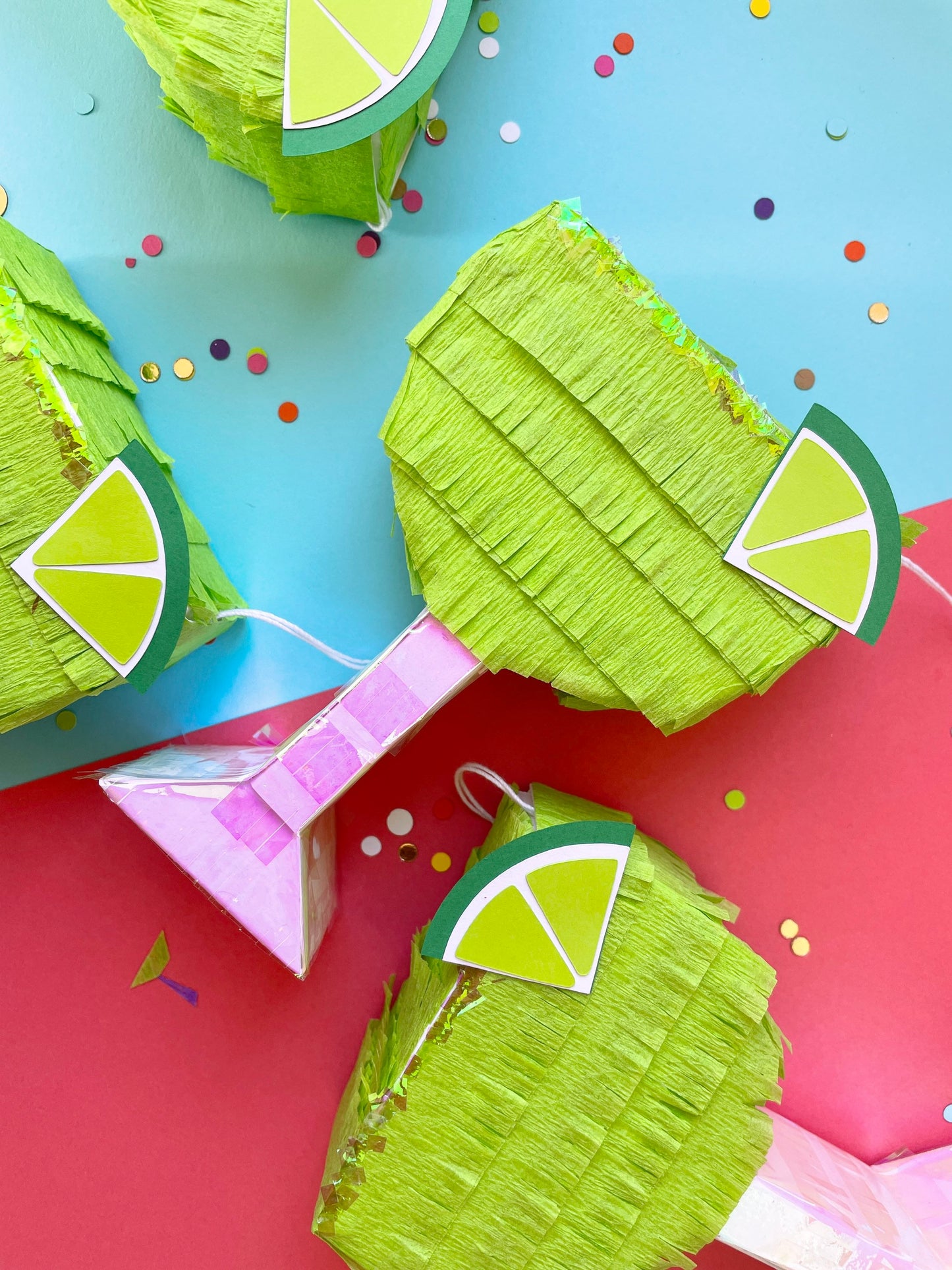 Margarita Mini Pinata, Set of 4 Party Favors