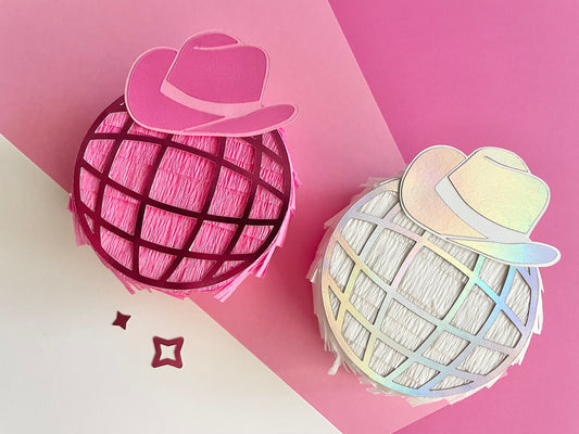 Disco Rodeo Mini Pinata, Set of 4 Party Favors