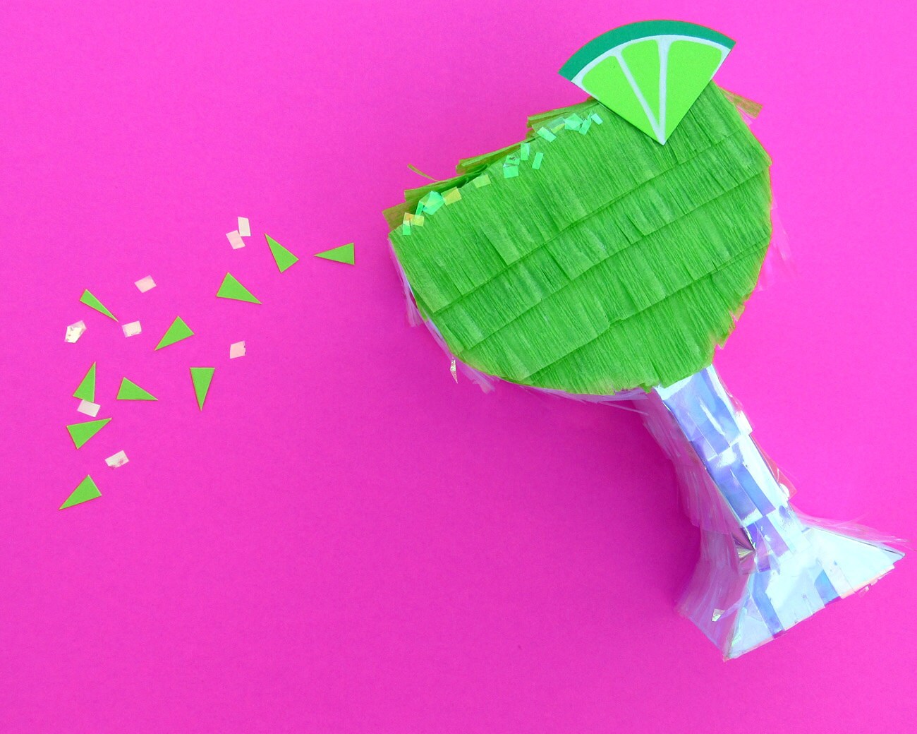 Margarita Mini Pinata, Set of 4 Party Favors